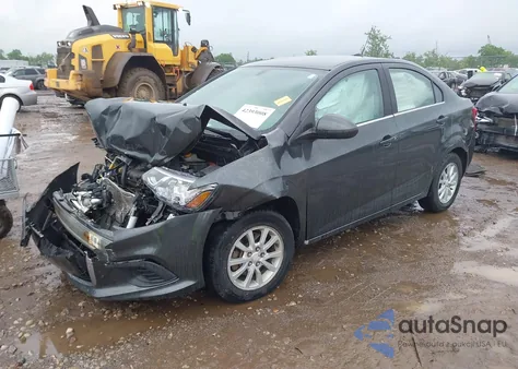 2017 Chevrolet Sonic Lt Auto from USA, damaged, VIN 1G1JD5SH9H4104699